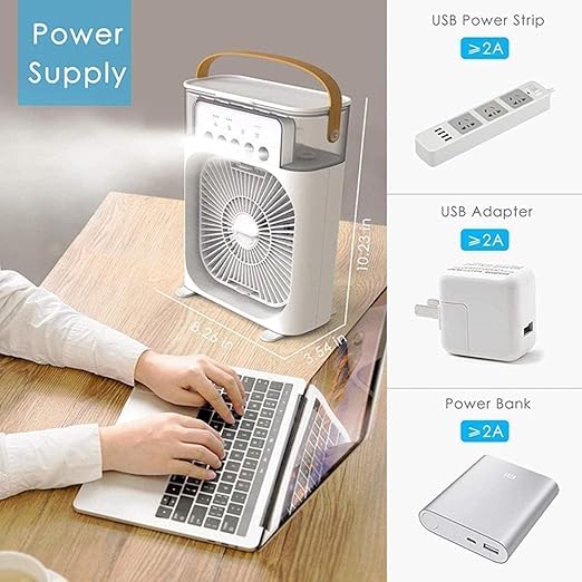 Portable Mini Cooler Rechargeable Air Conditioner