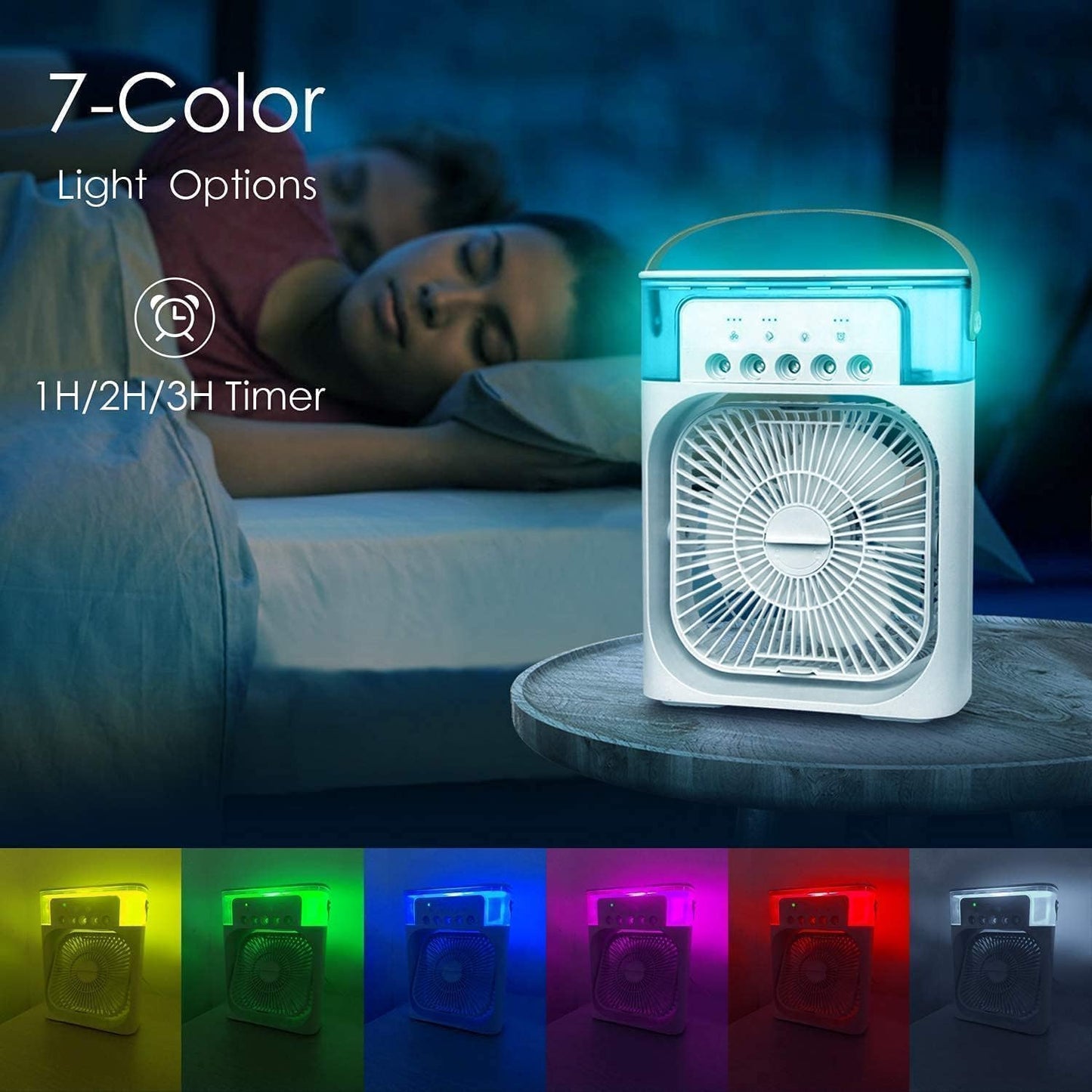 Portable Mini Cooler Rechargeable Air Conditioner