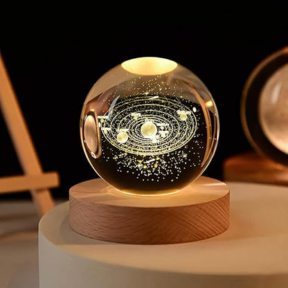 3D Crystal Lamp Ball(Assorted Design)