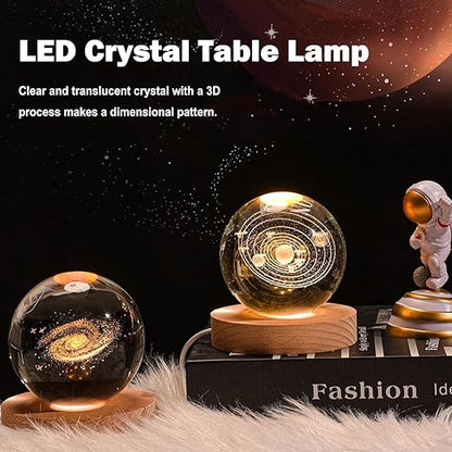 3D Crystal Lamp Ball(Assorted Design)