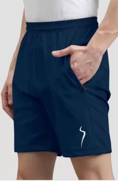 3-Pack Men's Stylish Cotton-Poly Blend Shorts – Perfect for Workout, Running, & Everyday Wear