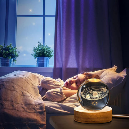 3D Crystal Lamp Ball(Assorted Design)